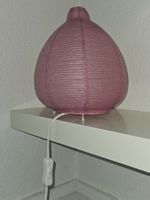 Nachtischlampe Papierlampe Lampion lila