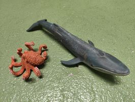 Meerestiere Figuren – Wal & Oktopus von Schleich