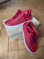 Filling Pieces Leder High-top Sneakers Rot, Grösse 40