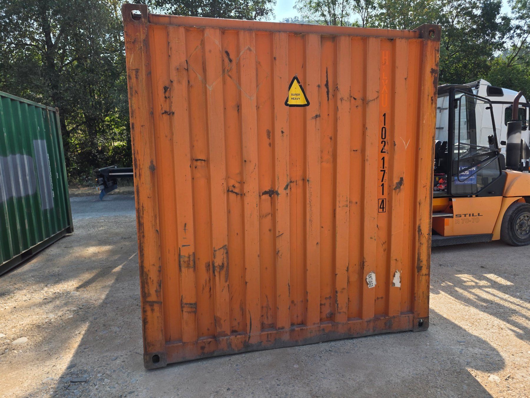 Sonstiges für Büro & Gewerbe: 20Fuss Seecontainer / Lagercontainer mit Tür Problemen – Defekt aus Zofingen von CLICKENHAUS 2