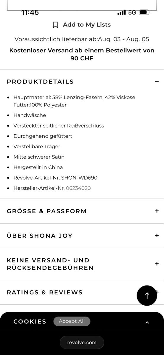 Vestiti: Shona Joy Maxikleid, weiss – Nuovo (secondo la descrizione) da Dübendorf venduto da 9320 3