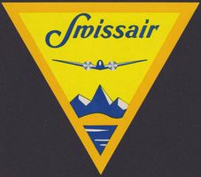 Werbevignette SWISSAIR, WV 32.2, postfrisch **