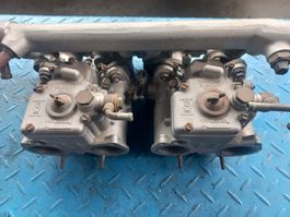 Oldtimer Vergaser / Doppelvergaser - Anlage WEBER 40DCOE4