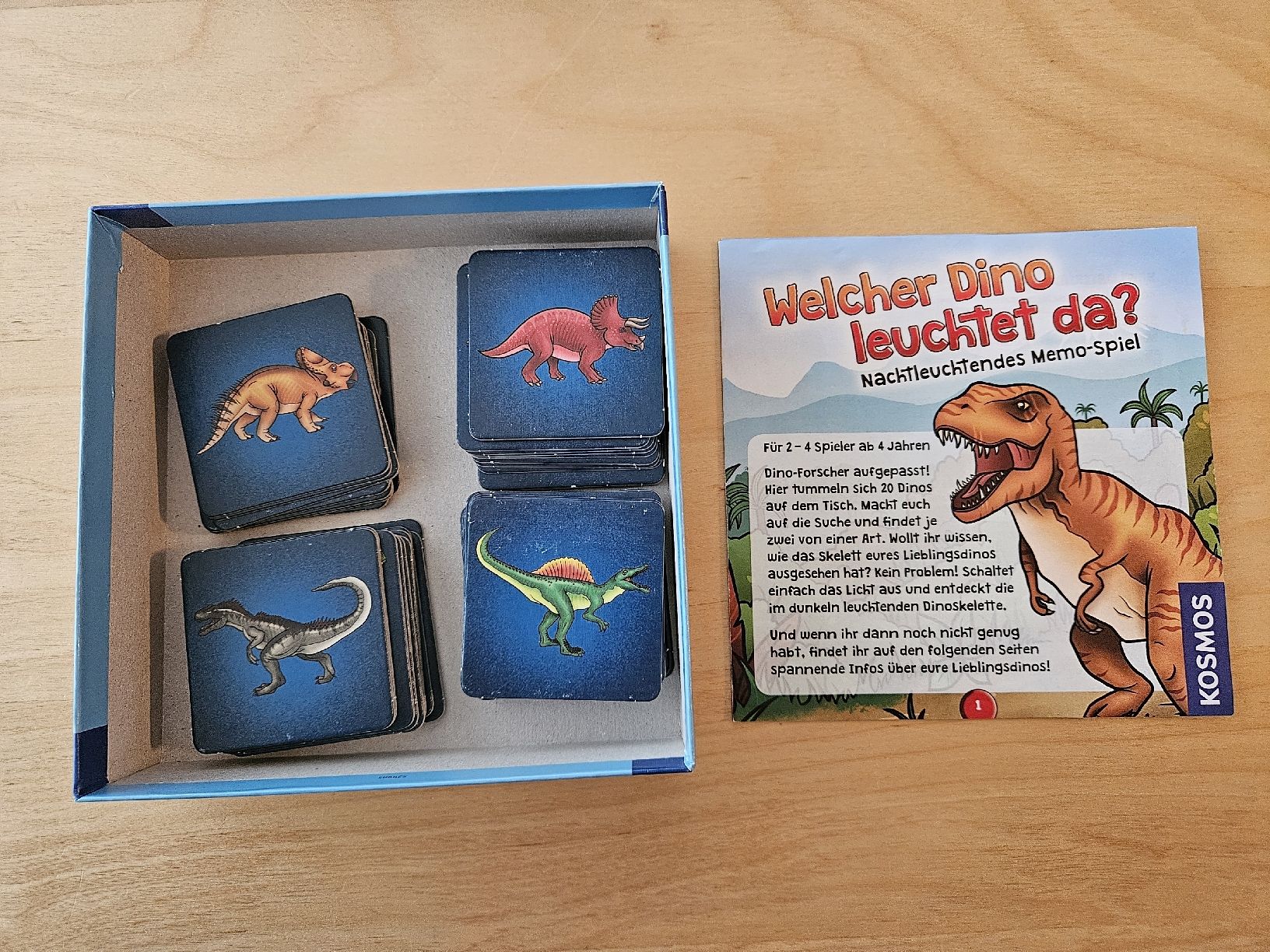 Giochi: Dino Memory- Welcher Dino leuchtet da? – Usato da Arbon venduto da Shniin2 1