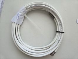 Sat- bzw. Antennen-Kabel geschirmt; SAT Stecker 6m