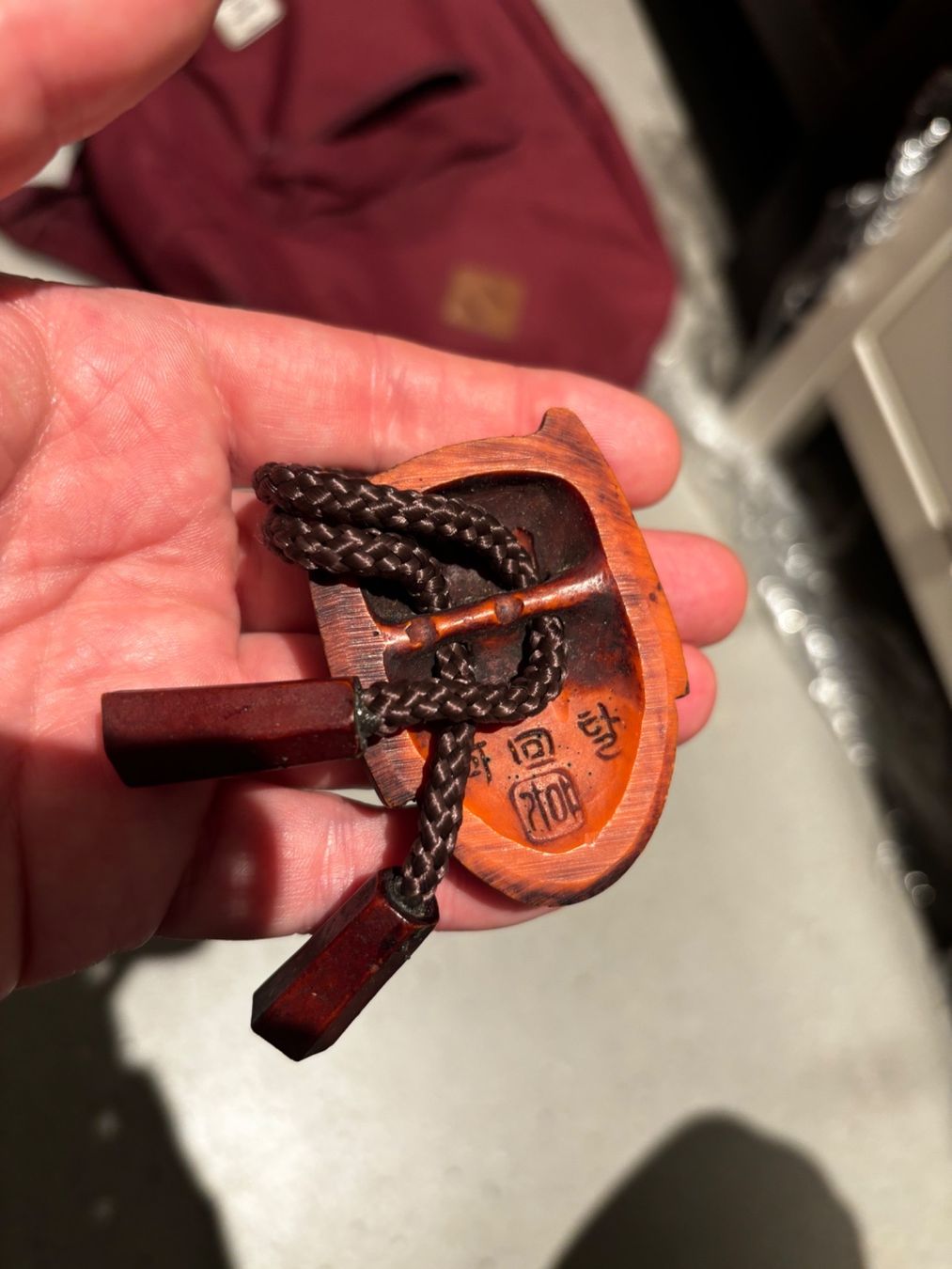 Cravatte: Bolo Tie Asien Holz – Usato da Zürich venduto da engebrunau 2