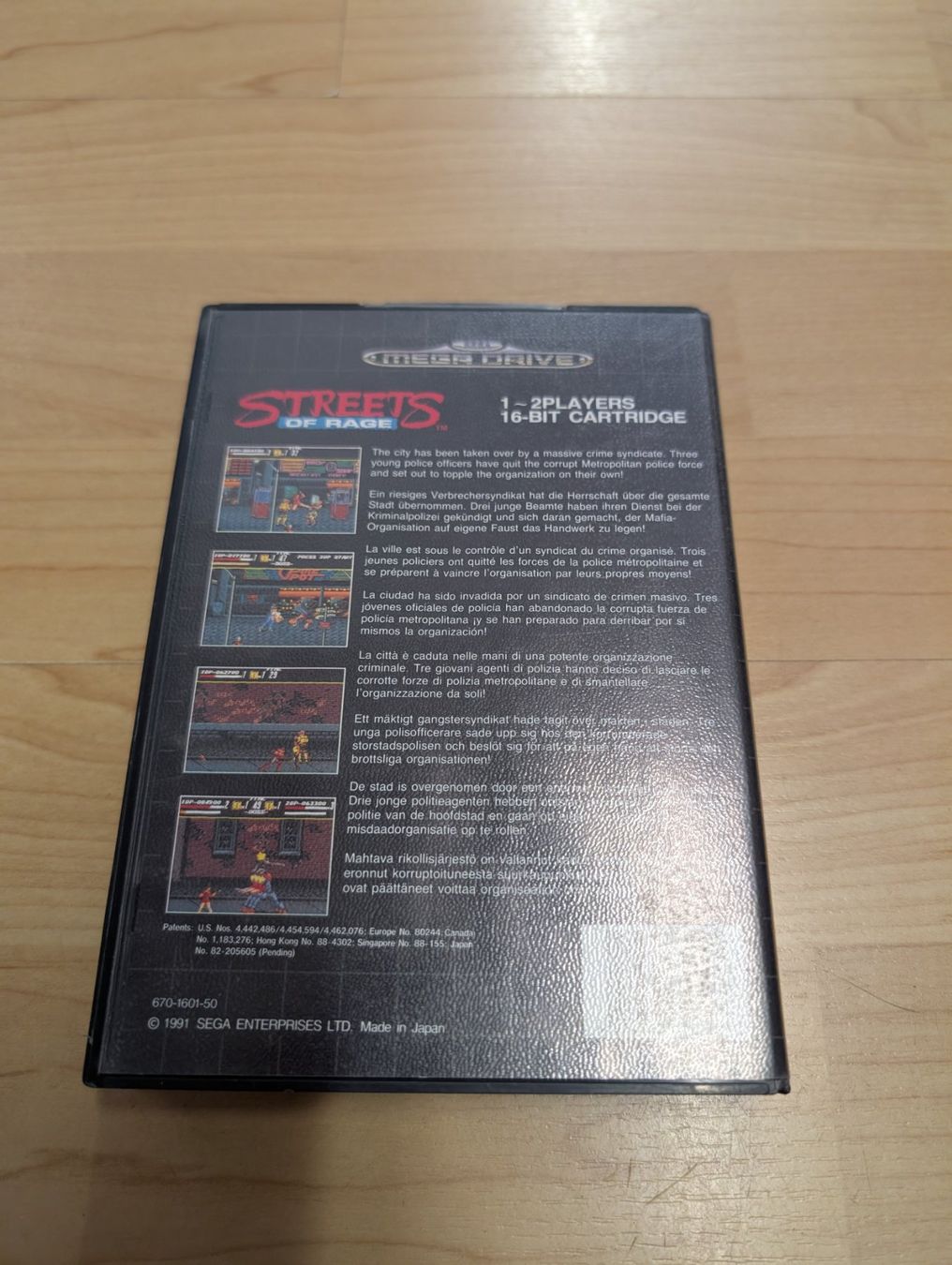 Giochi: Streets of rage Sega mega drive – Usato da Giubiasco venduto da Ticinerd 1