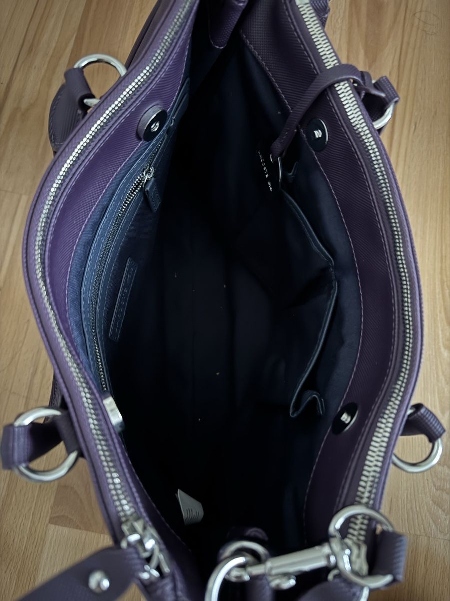 Borse da donna: Lacoste Handtasche violett – Usato da Bettlach venduto da valishop 1
