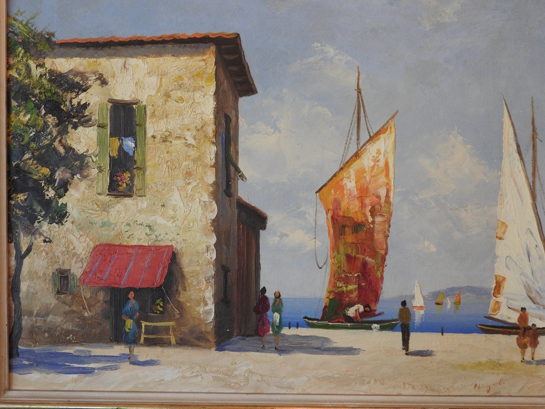 Tableaux: Oelbild signiert – D'occasion à Stetten AG par Brissago25 1