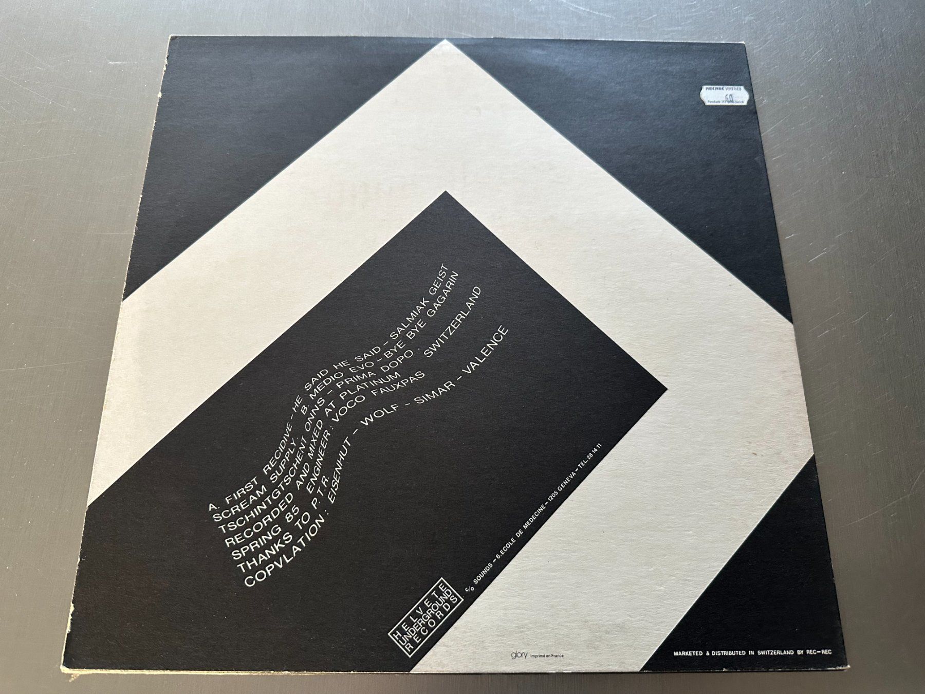Dischi in vinile: COPVLATION LP SAME - HELVETE UNDERGROUND RECORDS – Usato da Sion venduto da jaipur1401 1