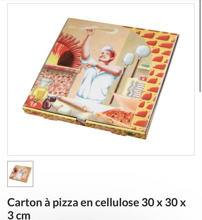 Cartoni: Carton à pizza  – Nuovo e nell'imballaggio originale da Pully venduto da yaa_rm7x