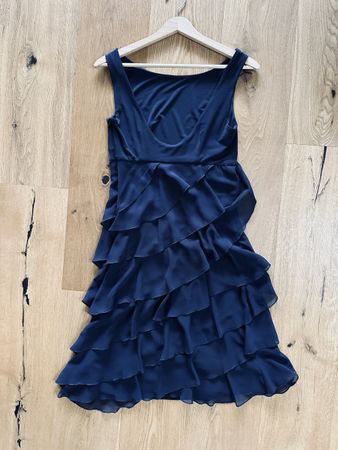 Kleid, Sommer, dunkelblau, Gr.36
