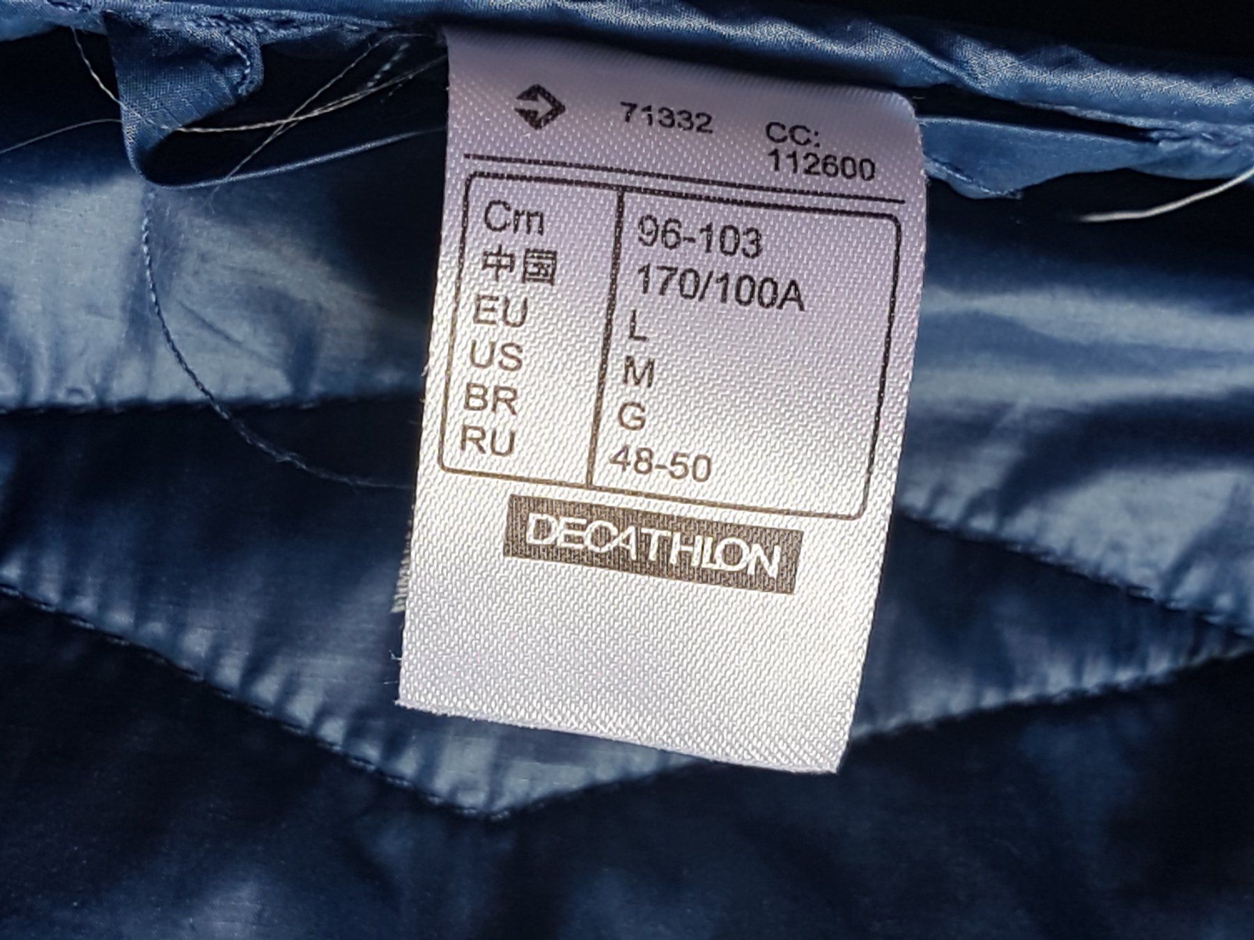 Decathlon Giacche: Veste taille L marque Decathlon – Usato da Villiers venduto da san_jn5w 4