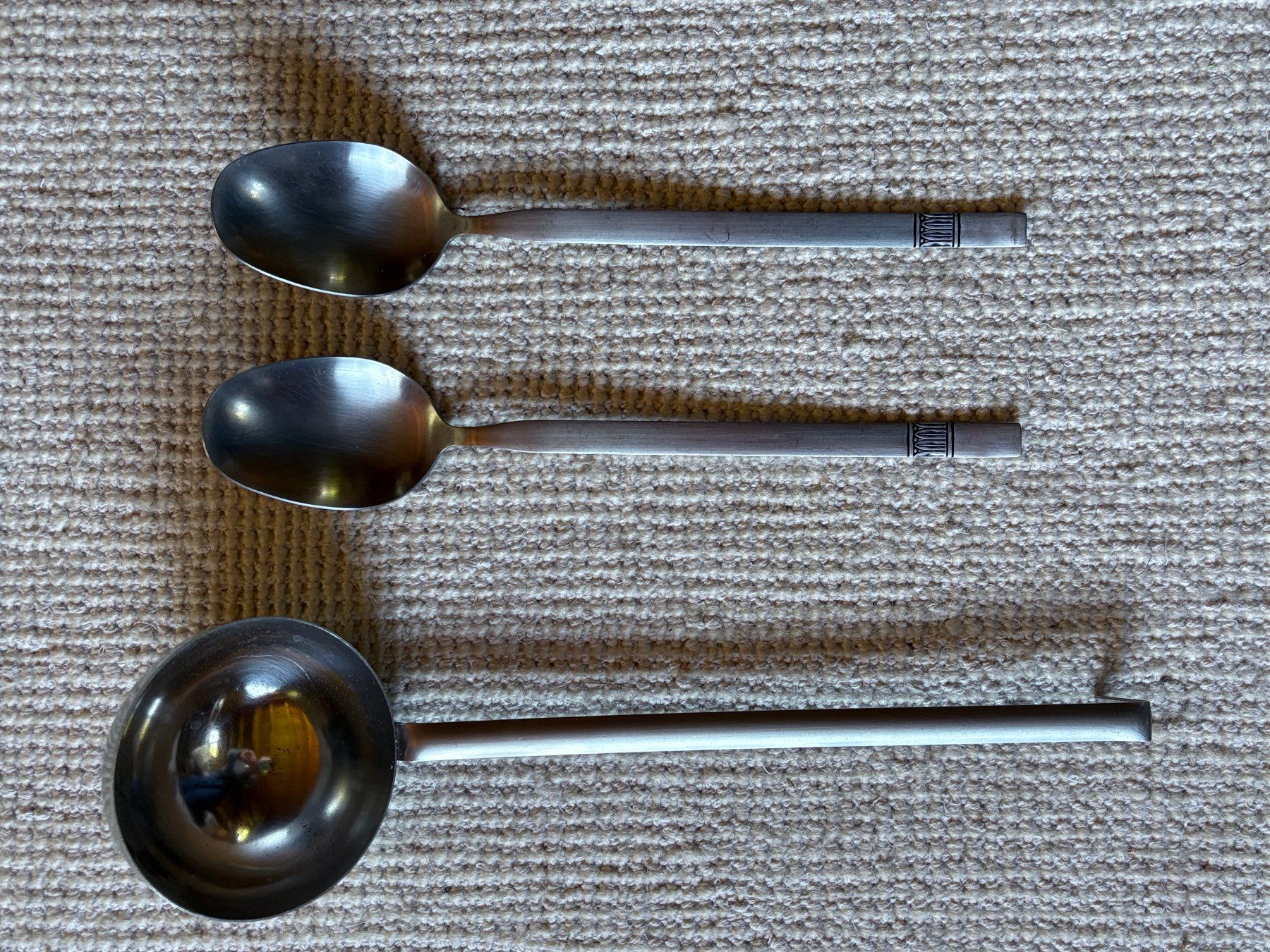 Löffel: Schöpflöffel Edelstahl – Gebraucht aus Oberems von FLOR888 2