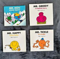 4x Mr. Men Bücher – Roger Hargreaves  (Englisch)