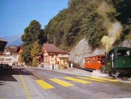 BRB Brienzer Rothorn Bahn Dampflok Nr. 4 Abfahrbereit