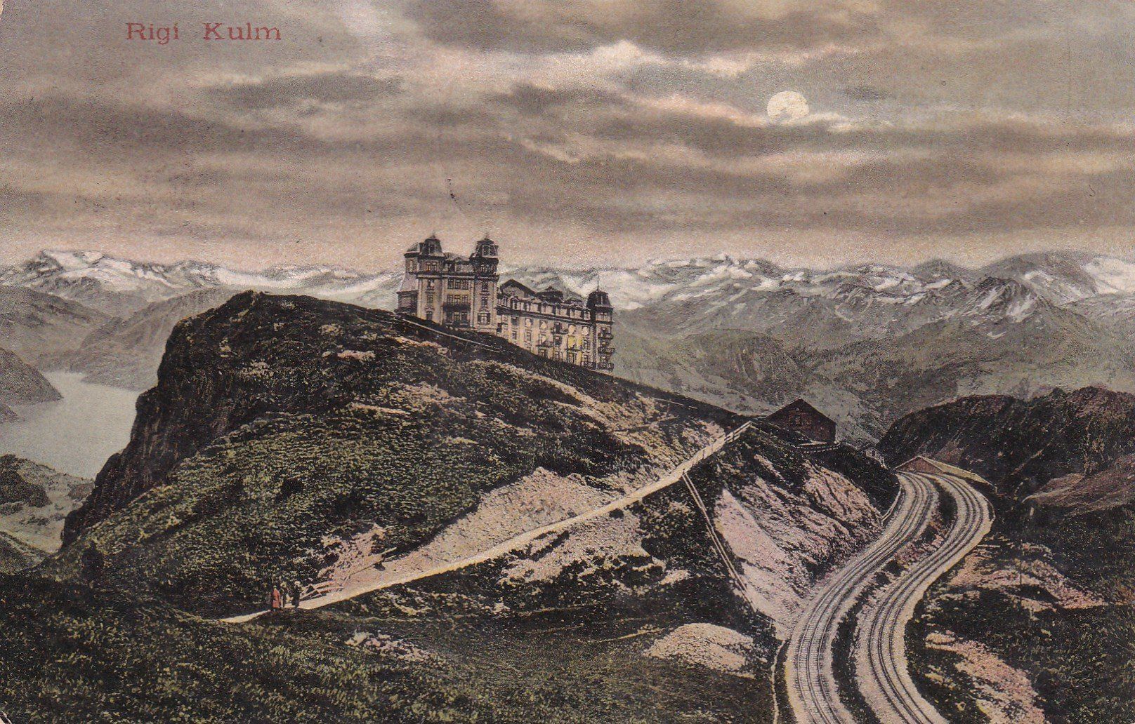 Ansichtskarten: Rigi Kulm  1906 – Gebraucht aus Cormoret von Pascalll2001
