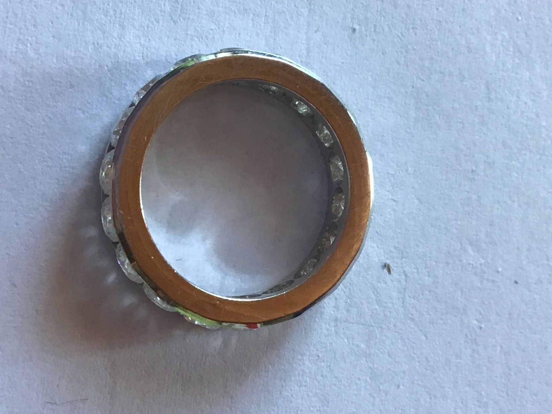 Anelli: Massiver Weissgold Alliance Ring – Usato da St. Gallen venduto da Goldlilly 1