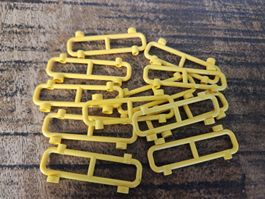 lego 2486 lot de 12 pièces Settings Yellow Bar 1 x 8 x 2