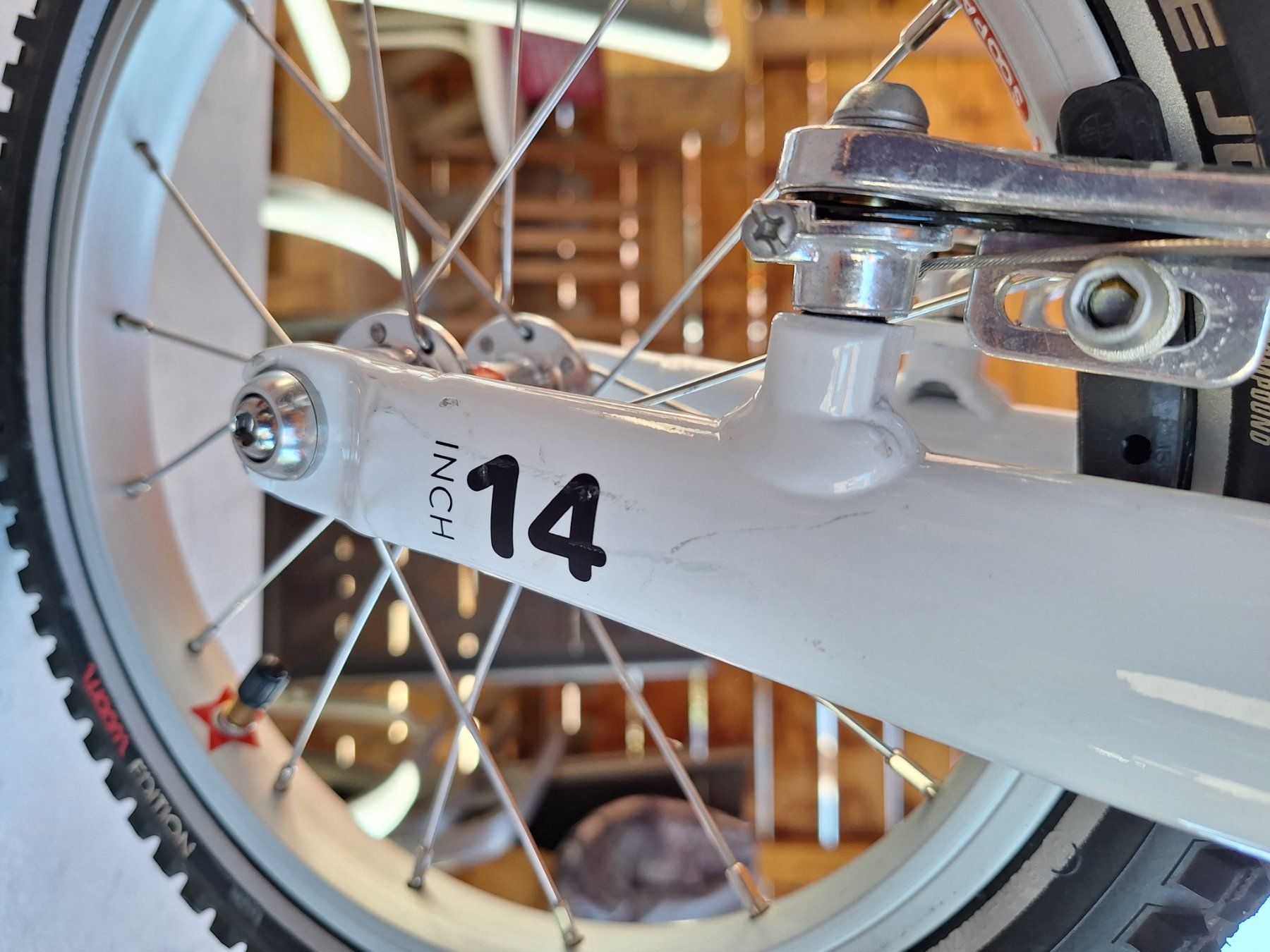 Woom Biciclette: WOOM 1 PLUS -- 14 INCH – Usato da Huttwil venduto da Kunterbuntli 5