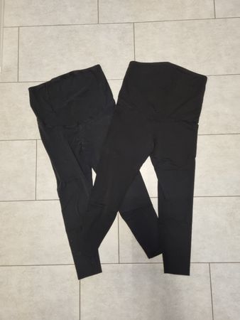 2 Umstandsleggings XL
