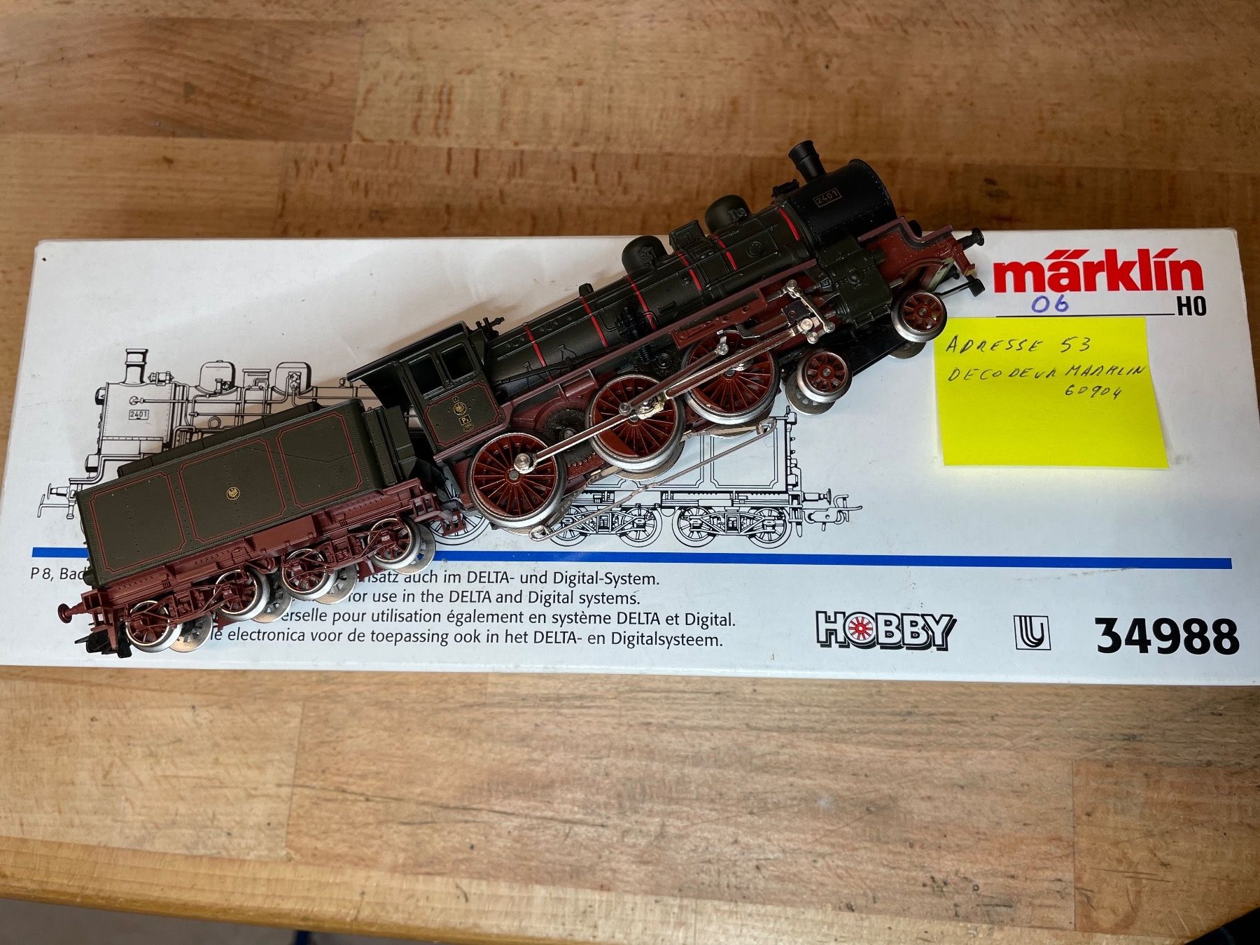 Märklin Modellini di ferrovie: Märklin 34988 Dampflok Digital – Nuovo (secondo la descrizione) da Hauterive NE venduto da eriamch 2