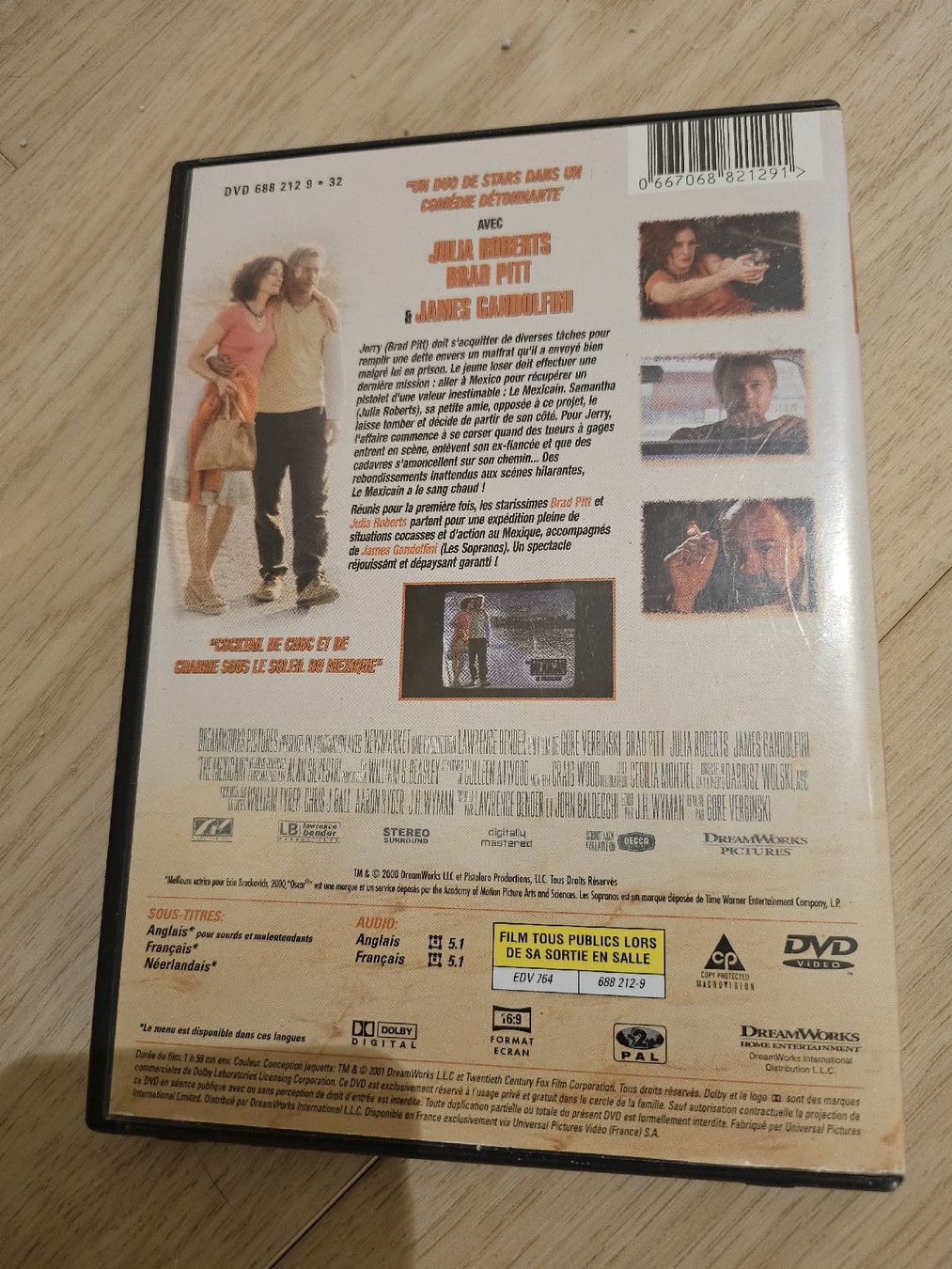 Alle DVDs: Le Mexicain DVD - Brad Pitt, Julia Roberts - Action! – Gebraucht aus La Joux FR von car_ck96 2