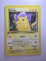 Pikachu 1st Edition 1999 Base Set