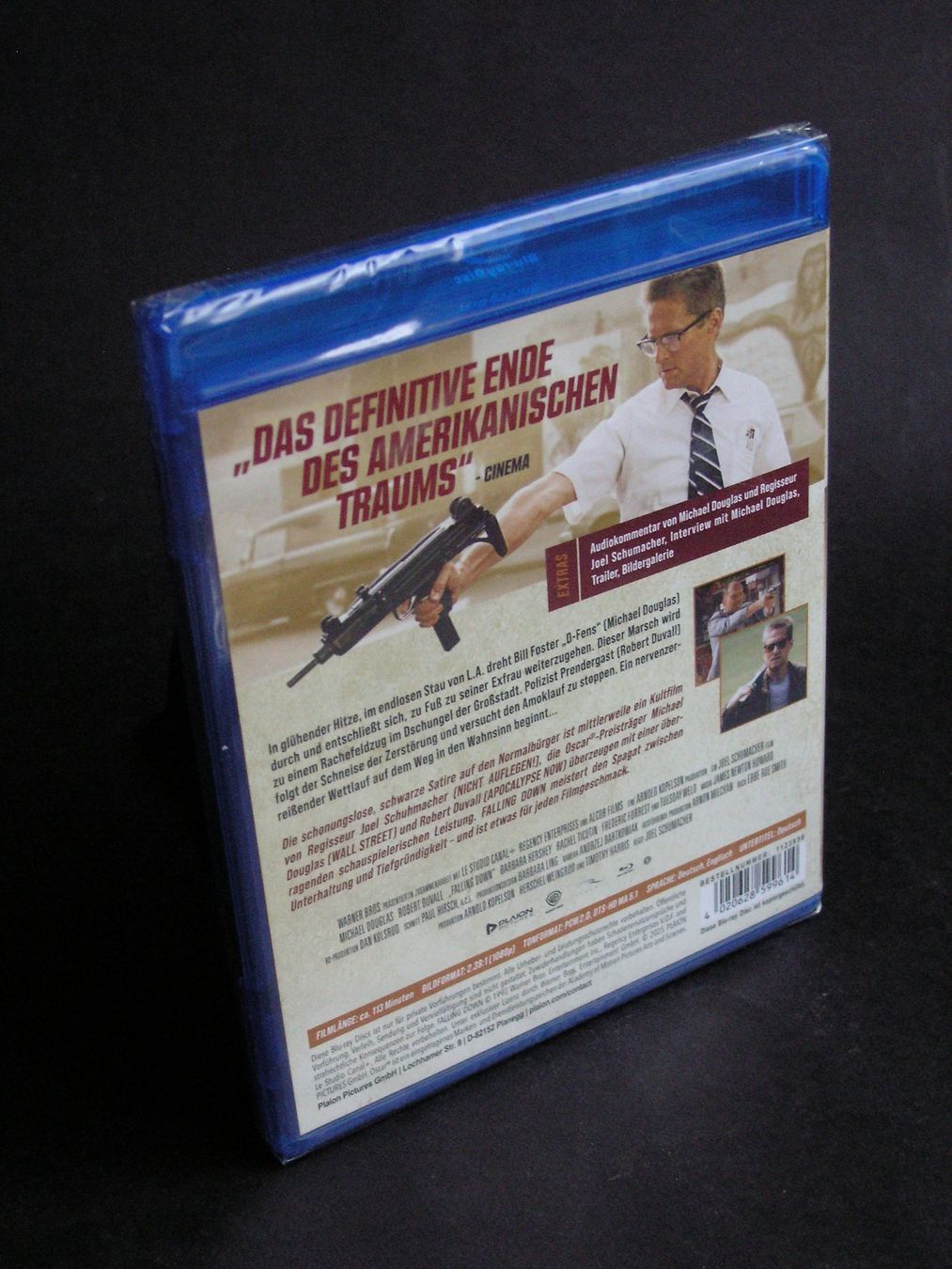 Tutti i DVDs: Michael Douglas FALLING DOWN ein ganz normaler Tag(1993) – Nuovo e nell'imballaggio originale da Zuzwil SG venduto da vette13 3