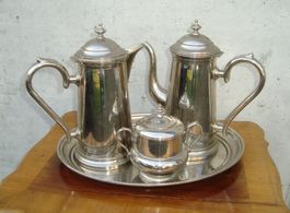 Kaffee Tee Set mit Tablar