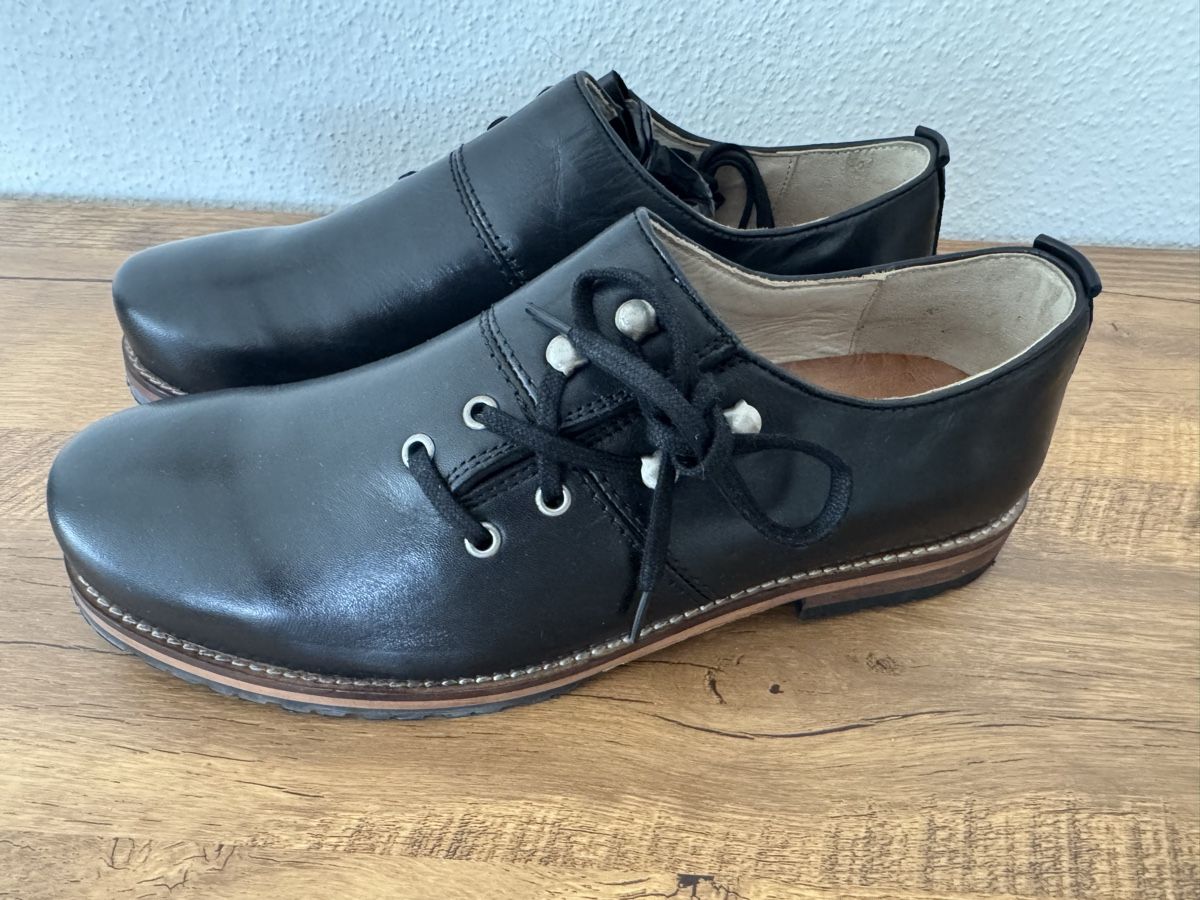 Herrenschuhe: Chaussures Stockerpoint cuir noir T. 42 - neuves – Neu (gemäss Beschreibung) aus Brügg BE von Goob 1