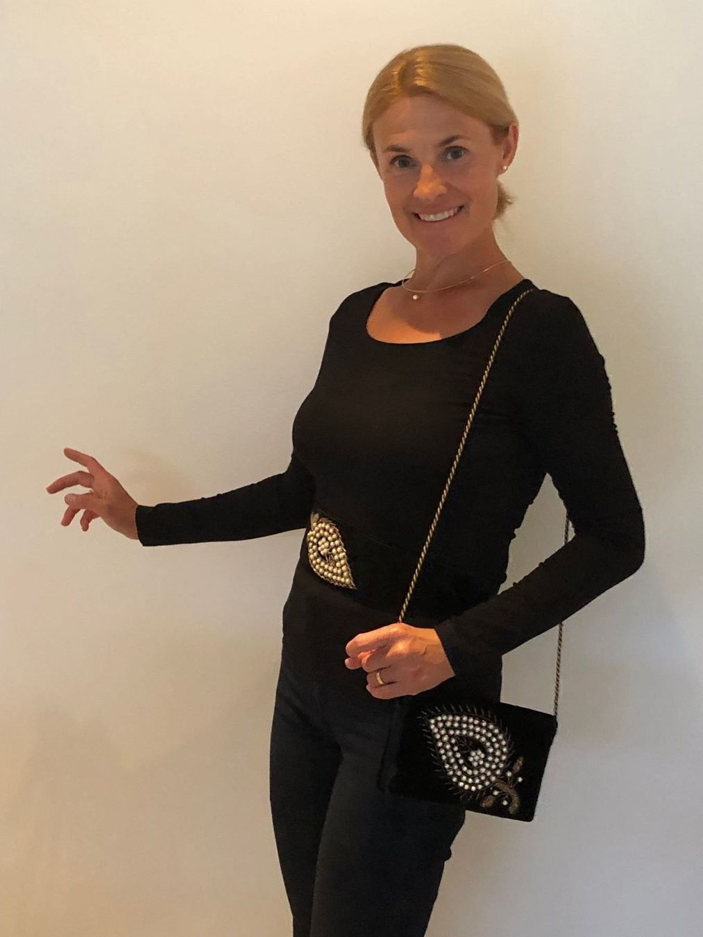 Taschen für Damen: Set Handmade Gürtel, Haarspange, Tasche – Gebraucht aus Glarus von Glafri 3