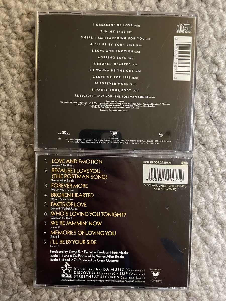 CD: 2x Stevie B – Usato da Reinach AG venduto da trigger7811 1
