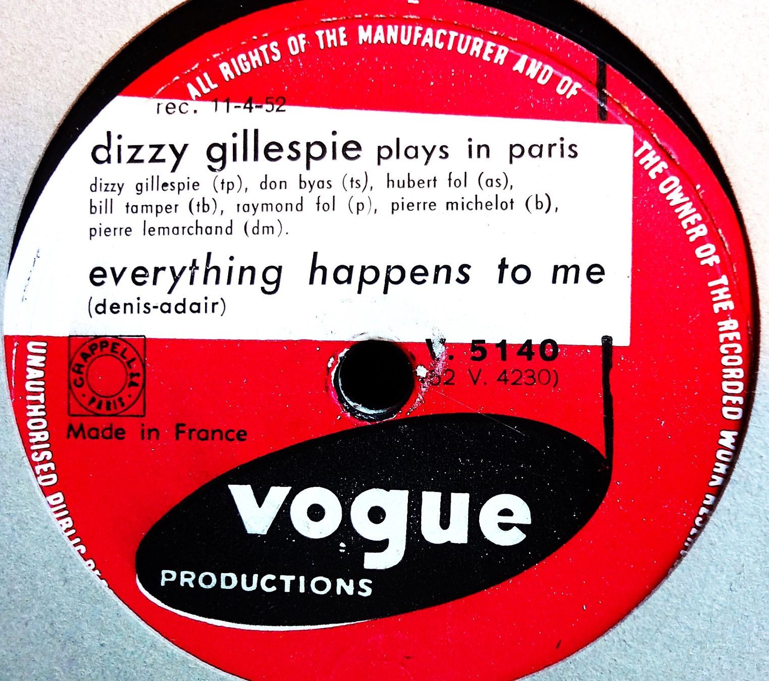 Dischi in vinile: Dizzy Gillespie, Sammlung von 12 Jazz Schellackplatten – Usato da Hemishofen venduto da Phonomandy 5