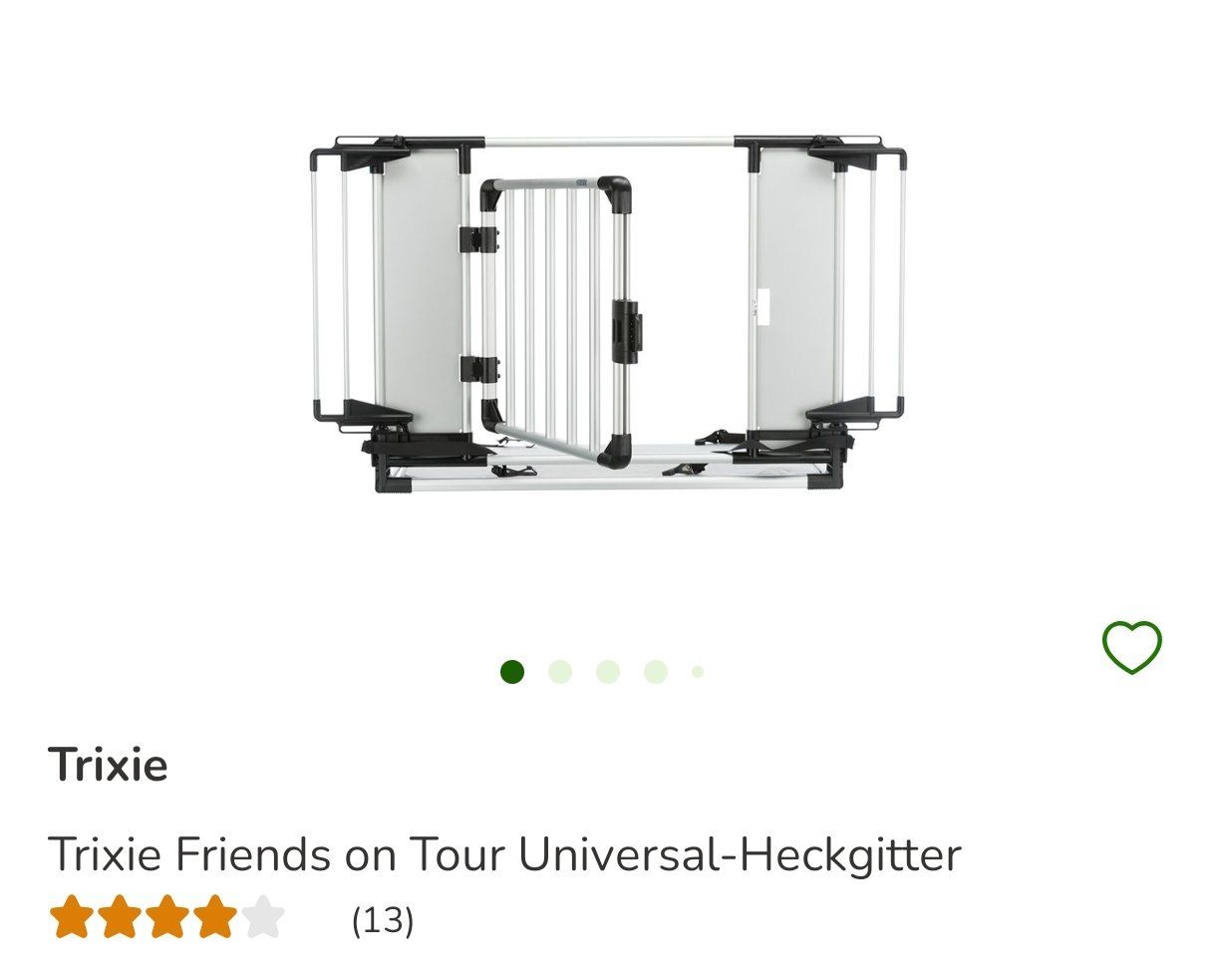 Trixie Cages, transport & sécurité: Hundegitter Tixie – Neuf avec emballage d'origine à Gossau par DogloverCookie