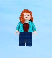 LEGO Minifigur Claire Dearing - Dark Turquoise Shirt