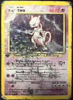 Pokémon Mewtwo 10/102 Holo 1. Edition Französisch