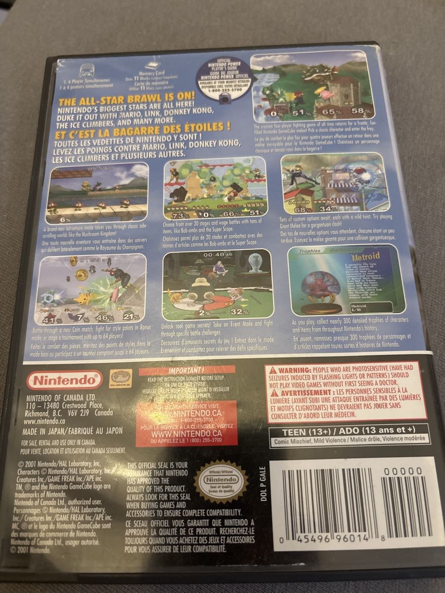Nintendo Spiele: Super Smash Bros. Melee (Nintendo Gamecube) – Gebraucht aus Zürich von hiddentreasures_zh 1