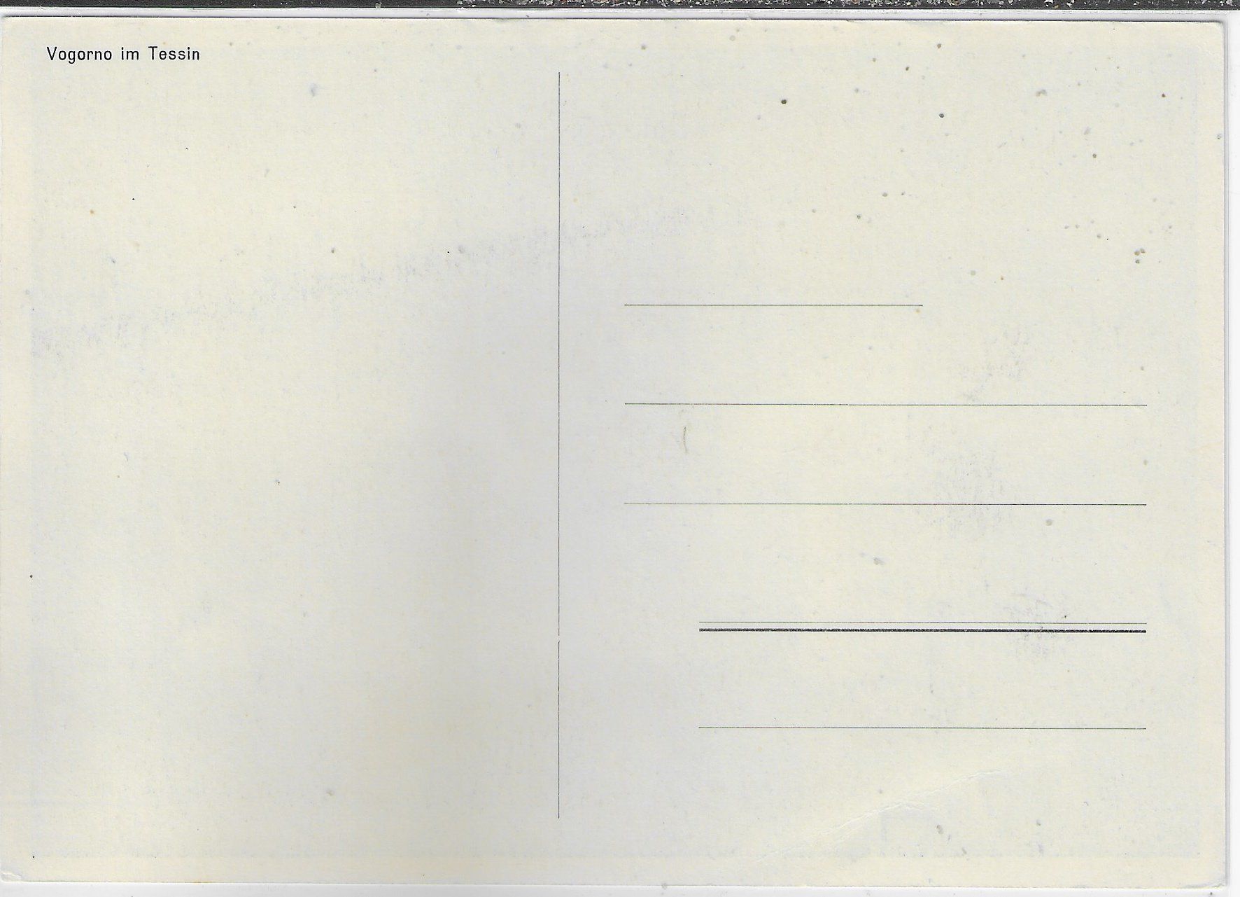 Cartoline postali: Vogorno im Tessin – Usato da Ettingen venduto da Kartenplanet 1