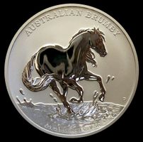BRUMBY AUSGABE 1 UNZE OZ AUSTRALIEN 2020 SILBER SILBERMÜNZE