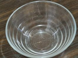 Glas Schale Schüssel Glasschüssel Müslischale Obstschale ...