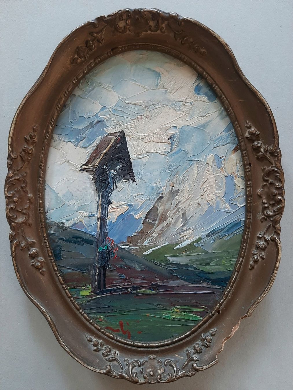 Gemälde: Expressionistisches Gemälde signiert – Gebraucht aus Arbon von torso444