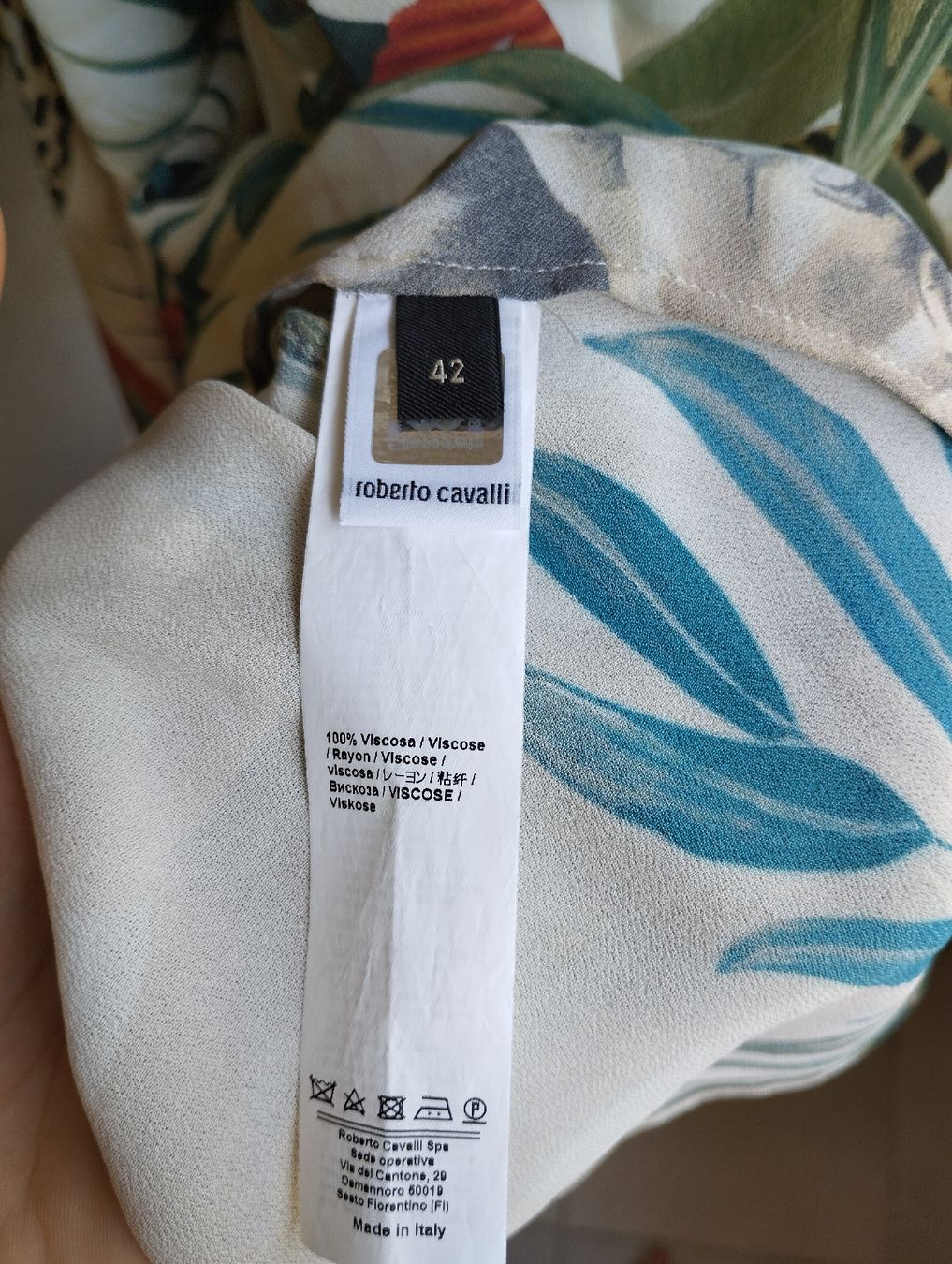 Roberto Cavalli Camicette: Roberto Cavalli Luxus Bluse NP CHF 1647 – Nuovo (secondo la descrizione) da Murg venduto da mar_bkc8 1