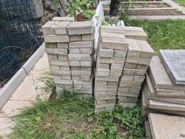 Gartenplatten / Verbundsteine / Stk. 227 