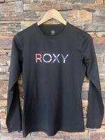 Damen Surf-T-Shirt ROXY Langarm Schwarz Grösse S 