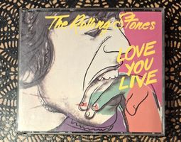 The Rolling Stones - Love You Live, UK Rock CD 1977