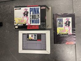 Pink Goes to Holly-wood - Super Nintendo Snes