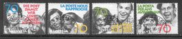 Serie 929 - 932 4 Werte mit ET-Stempel St. Gallen 20.11.1997