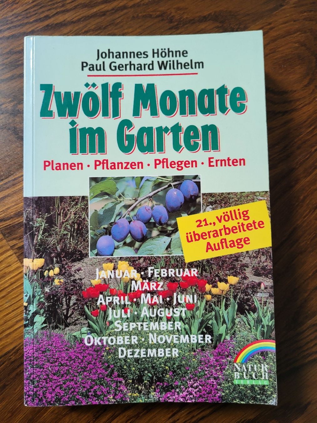 Libri: Gartenbuch "Zwölf Monate im Garten" – Usato da Gebenstorf venduto da pryt5412