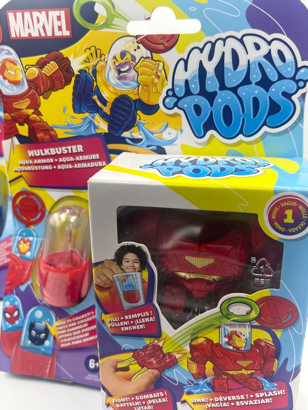 Hasbro Giocattoli: Hydro Pods Transformers + Marvel, OVP, Neu, Sommer Hit! – Nuovo e nell'imballaggio originale da Emmen venduto da VK-Retail 1